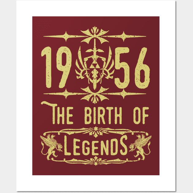 1956 The birth of Legends! Wall Art by variantees